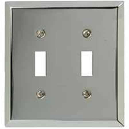 American Tack & Hardware 2-Toggle Plate Chrome 4813663